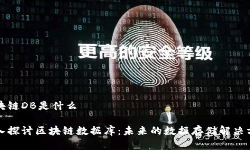 区块链DB是什么

深入探讨区块链数据库：未来的数据存储解决方案