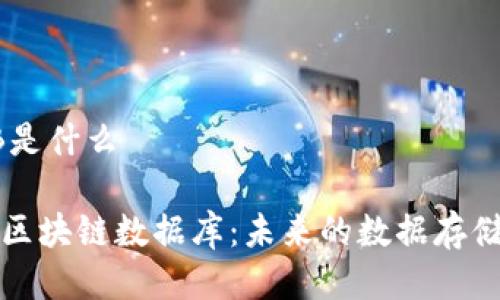 区块链DB是什么

深入探讨区块链数据库：未来的数据存储解决方案